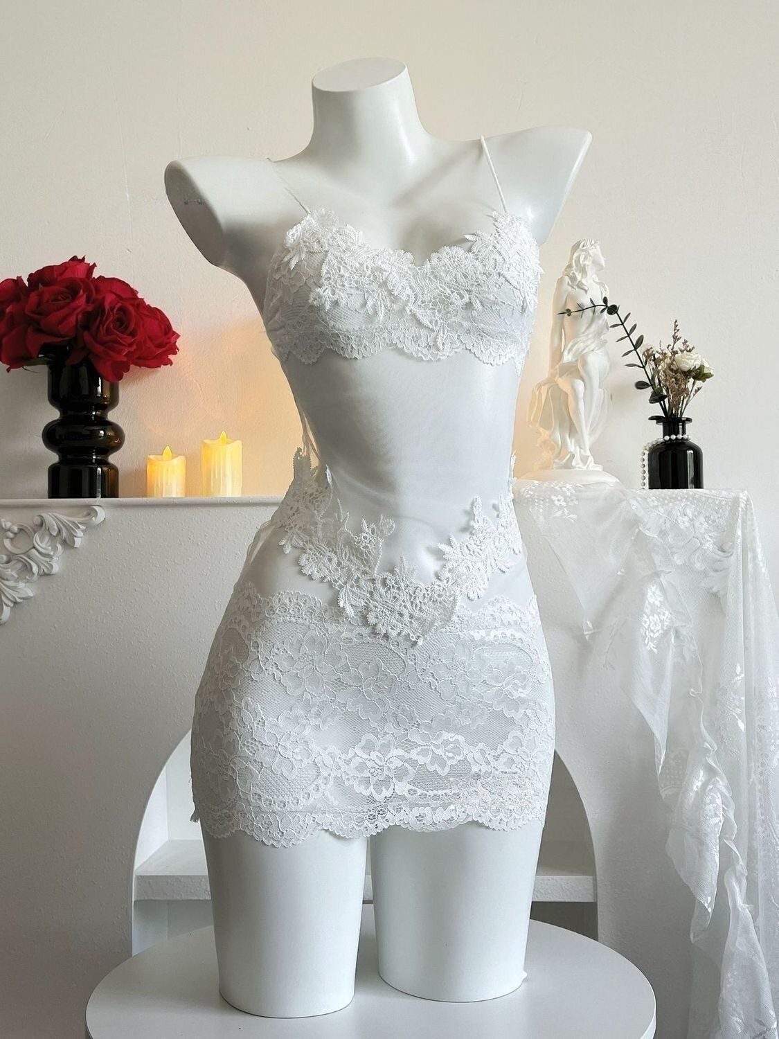 Sexy Lace Embroidery Strapless – обзор и цена Embroidery Underwear