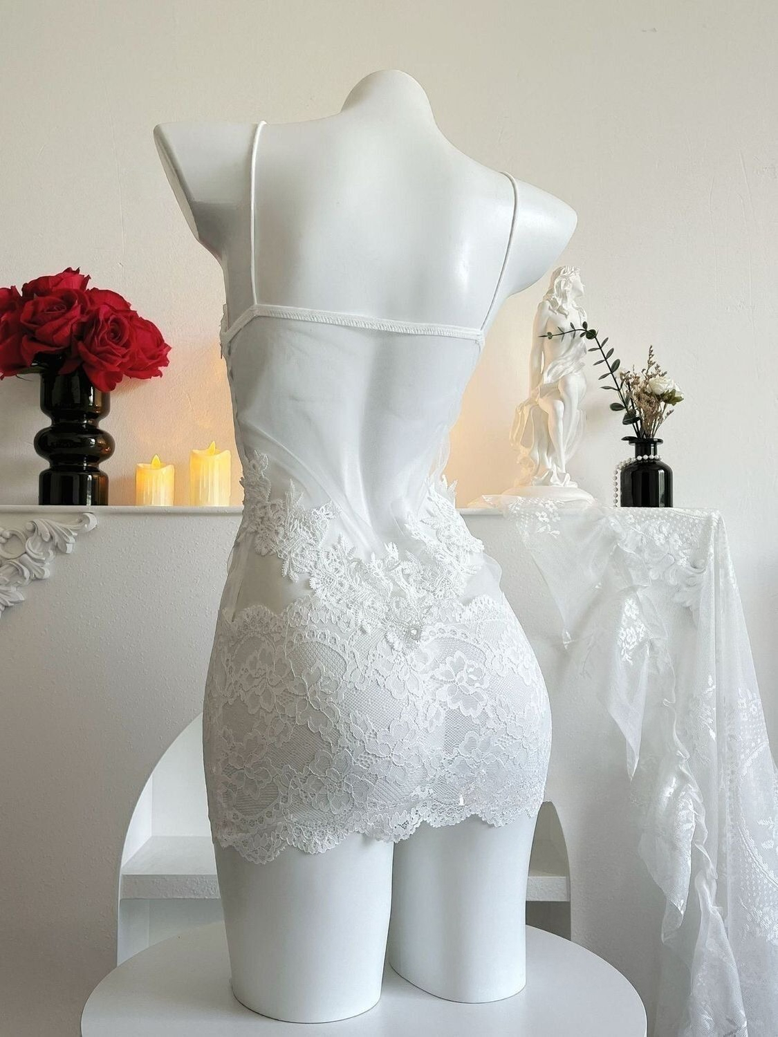 Sexy Lace Embroidery Strapless – обзор и цена Embroidery Underwear