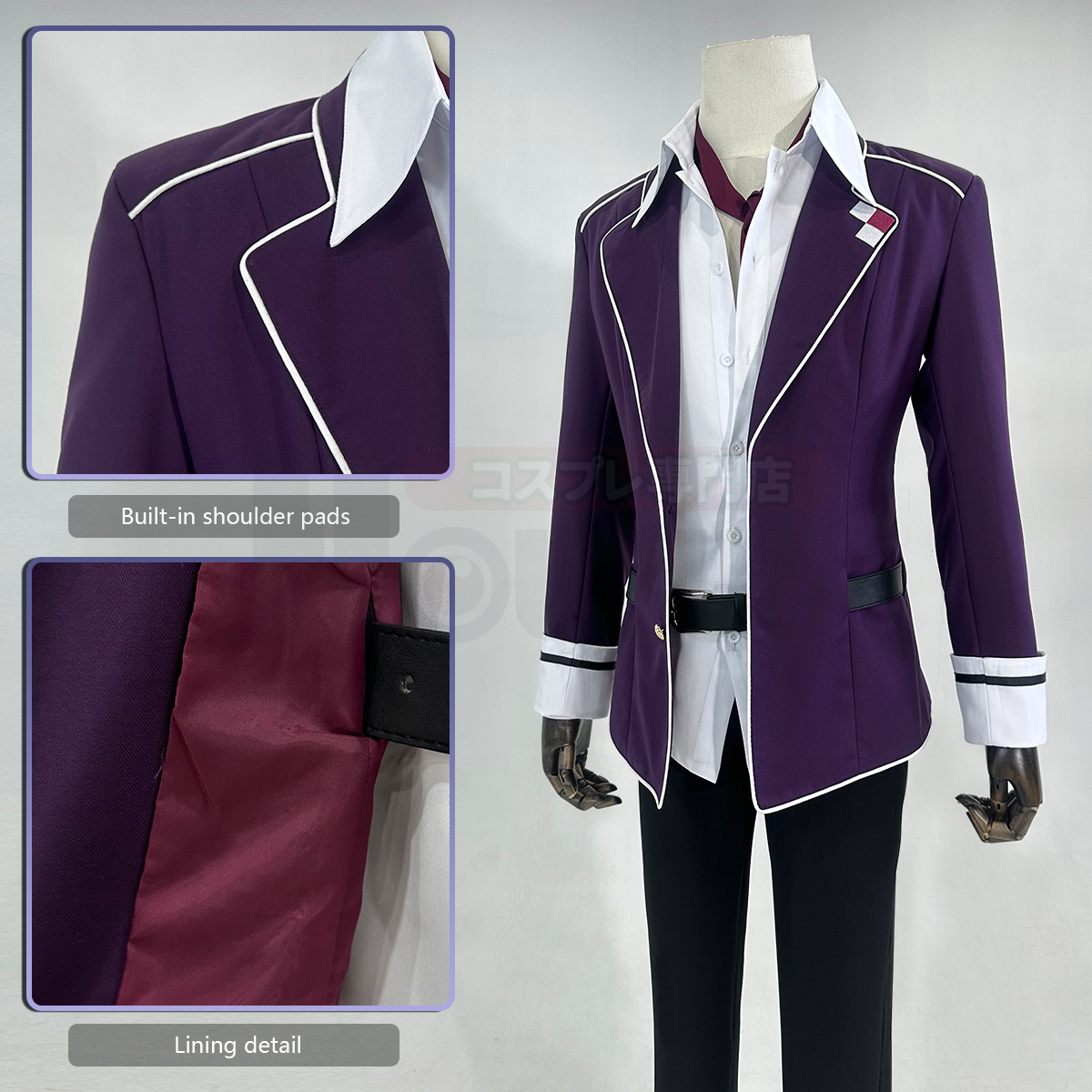 HOLOUN Diabolik Lovers Anime S – обзор и цена Embroidery Shirt