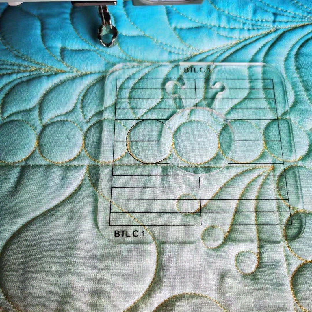 5Pcs Quilting Templates for Lo – обзор и цена Embroidery Zig Zag Stitch