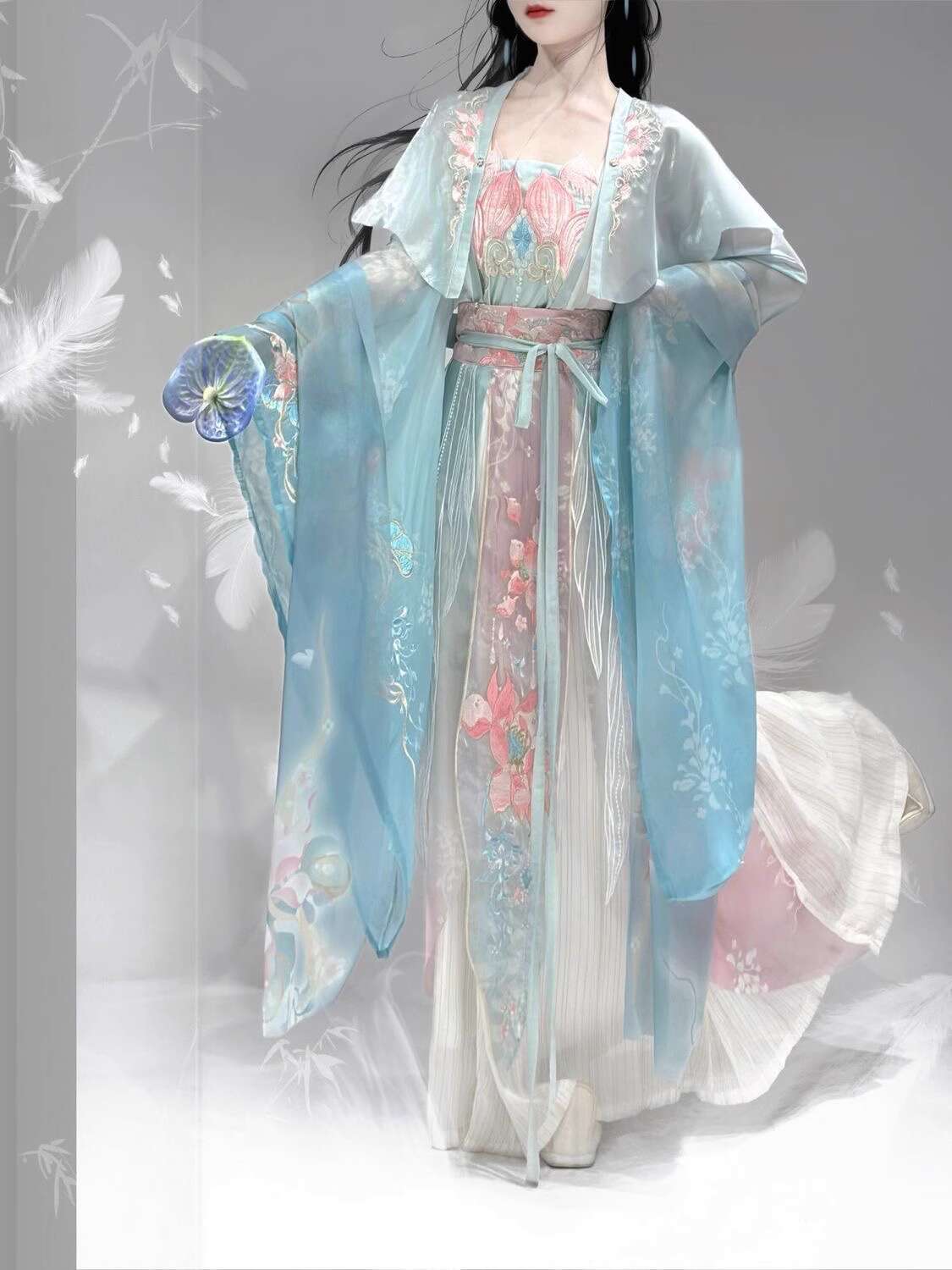 New Hanfu Wei Jinfeng Heavy In – обзор и цена Embroidery Knit