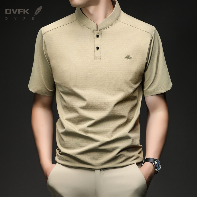 Mens Short Sleeve Mandarin Col – обзор и цена Embroidery Men Shirt