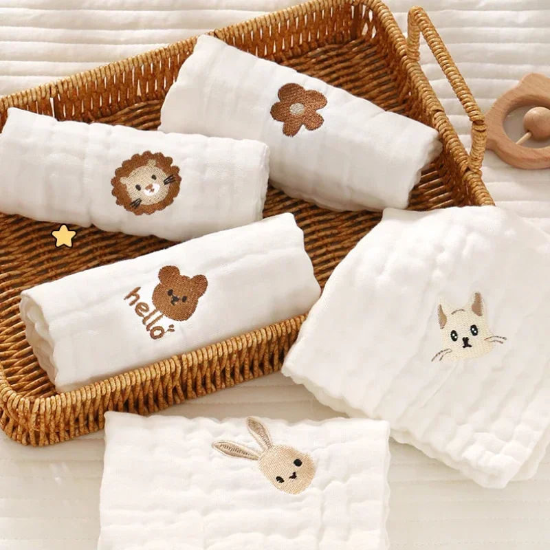 2/3/5pcs Baby Towels Toddler S – обзор и цена Embroidery Towel